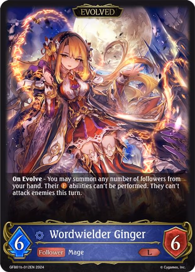 Worldwielder Ginger - Legendary (GFB01b-012EN)
