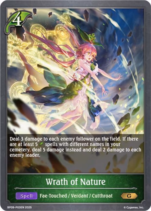 Wrath of Nature - P03EN - Premium (BP09-P03EN)