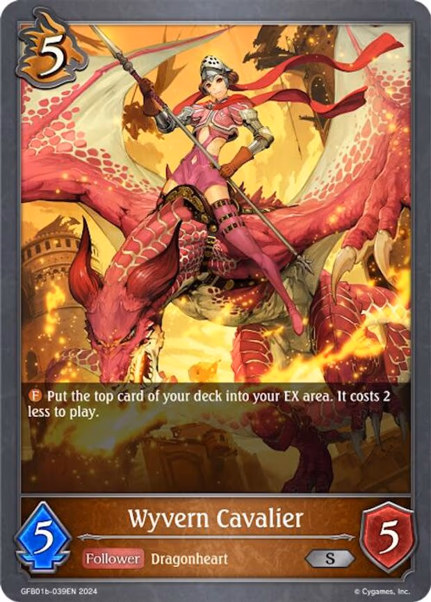 Wyvern Cavalier - Silver (GFB01b-039EN)