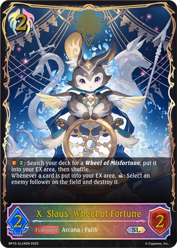 X. Slaus, Wheel of Fortune - Super Legendary (BP10-SL24EN)