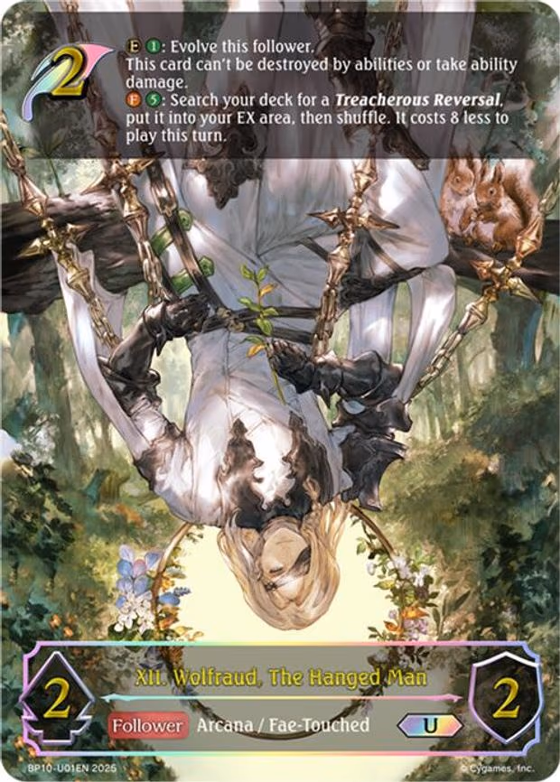 XII. Wolfraud, The Hanged Man - Ultimate (BP10-U01EN)
