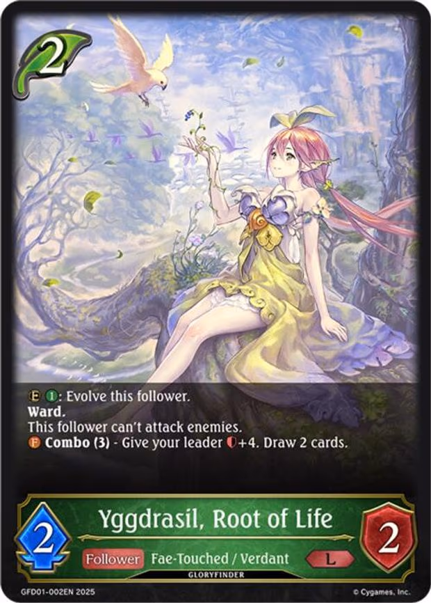 Yggdrasil, Root of Life - Legendary (GFD01-002EN)