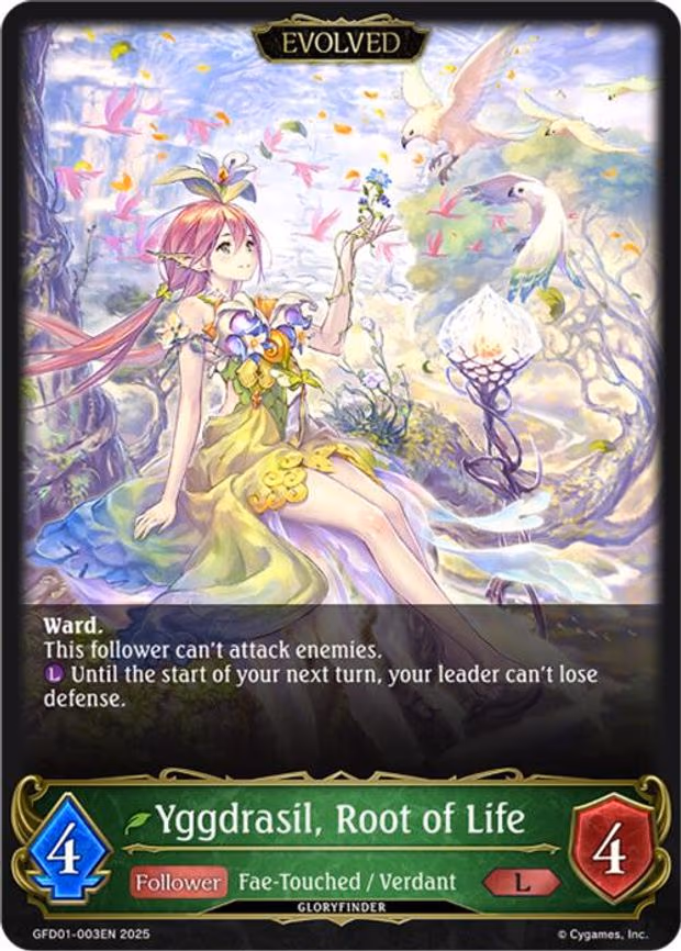 Yggdrasil, Root of Life - Legendary (GFD01-003EN)