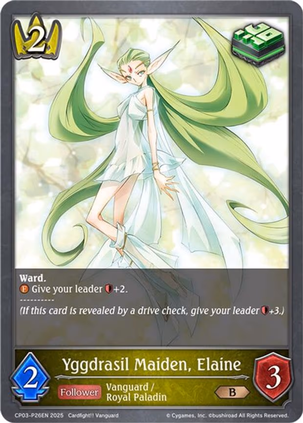 Yggdrasil Maiden, Elaine - P26EN - Premium (CP03-P26EN)