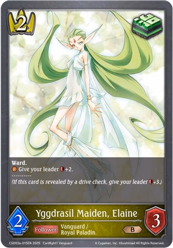 Yggdrasil Maiden, Elaine - Bronze (CSD03a-015EN)