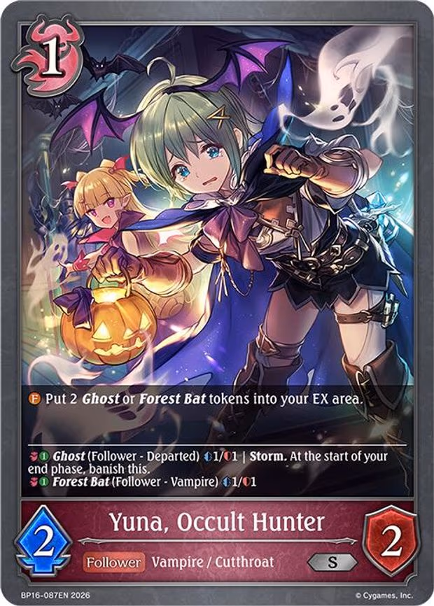 Yuna, Occult Hunter - Silver (BP16-087EN)