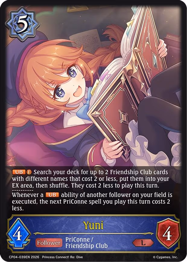 Yuni - Legendary (CP04-039EN)