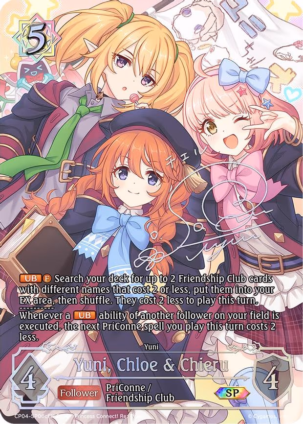 Yuni, Chloe & Chieru - Special (CP04-SP06cEN)