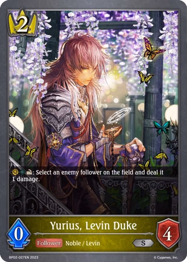 Yurius, Levin Duke - Silver (BP02-027EN)