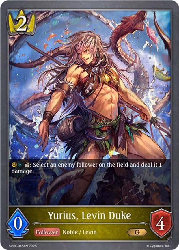 Yurius, Levin Duke - Gold (SP01-018EN)