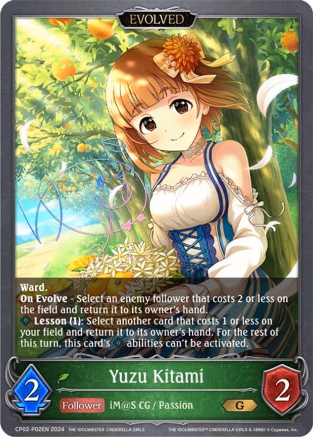 Yuzu Kitami (Evolved) - P02EN - Premium (CP02-P02EN)
