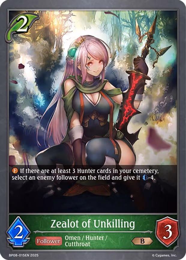 Zealot of Unkilling - Bronze (BP08-015EN)