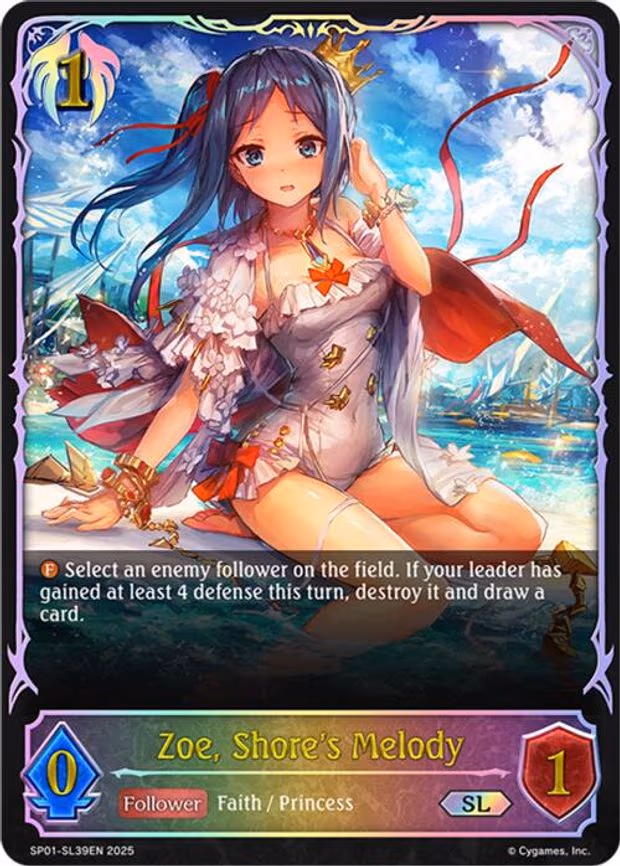 Zoe, Shore's Melody