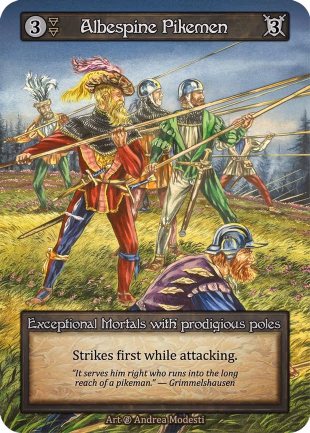Albespine Pikemen