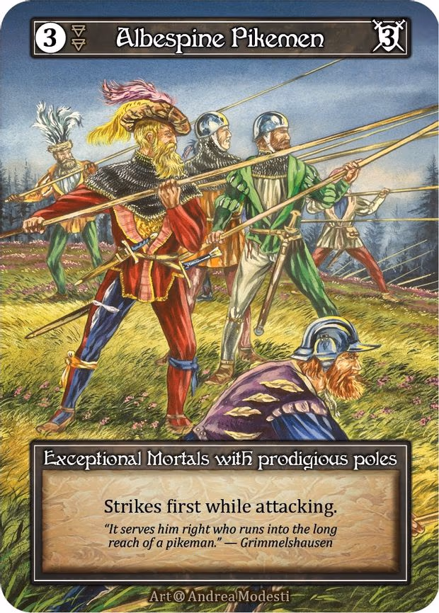 Albespine Pikemen