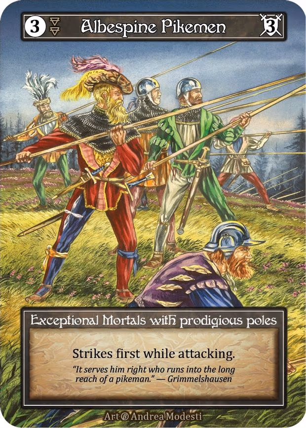 Albespine Pikemen