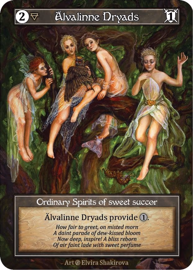Alvalinne Dryads