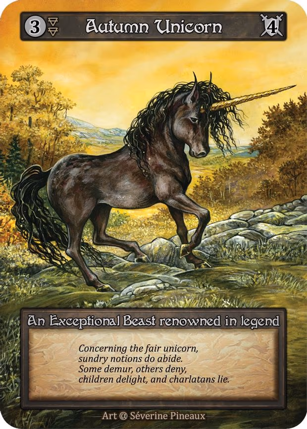 Autumn Unicorn (Preconstructed Deck) - Exceptional