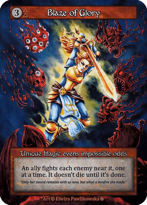 Blaze of Glory - Unique