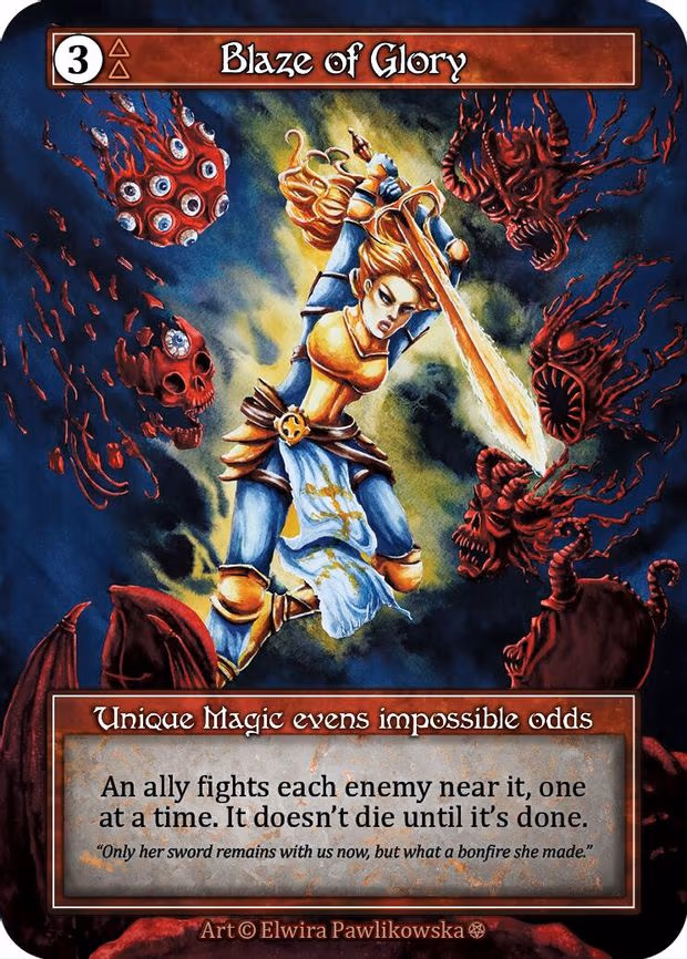 Blaze of Glory - Unique