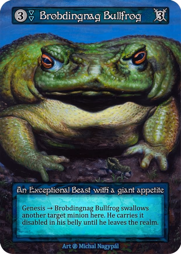 Brobdingnag Bullfrog - Exceptional