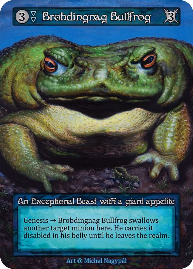 Brobdingnag Bullfrog (Preconstructed Deck) - Exceptional