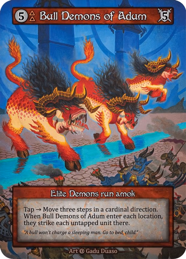 Bull Demons of Adum (Preconstructed Deck) - Elite