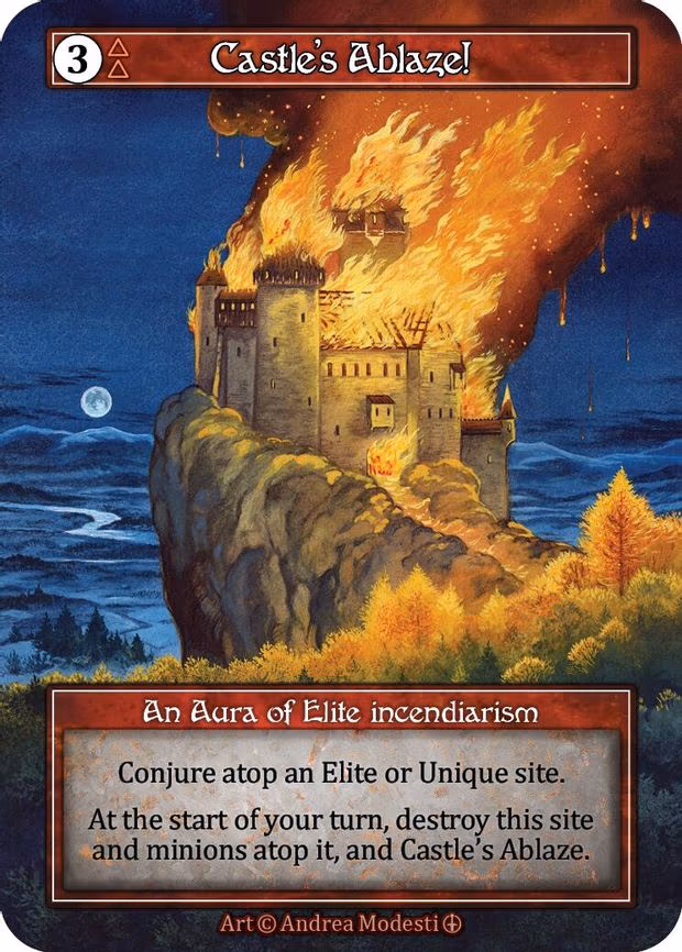 Castle's Ablaze! - Elite