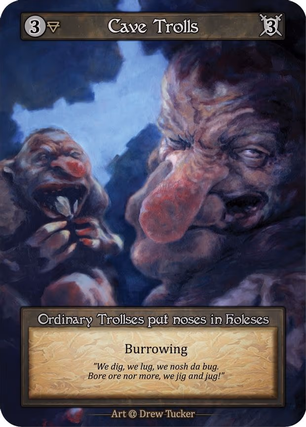 Cave Trolls (Preconstructed Deck) - Ordinary