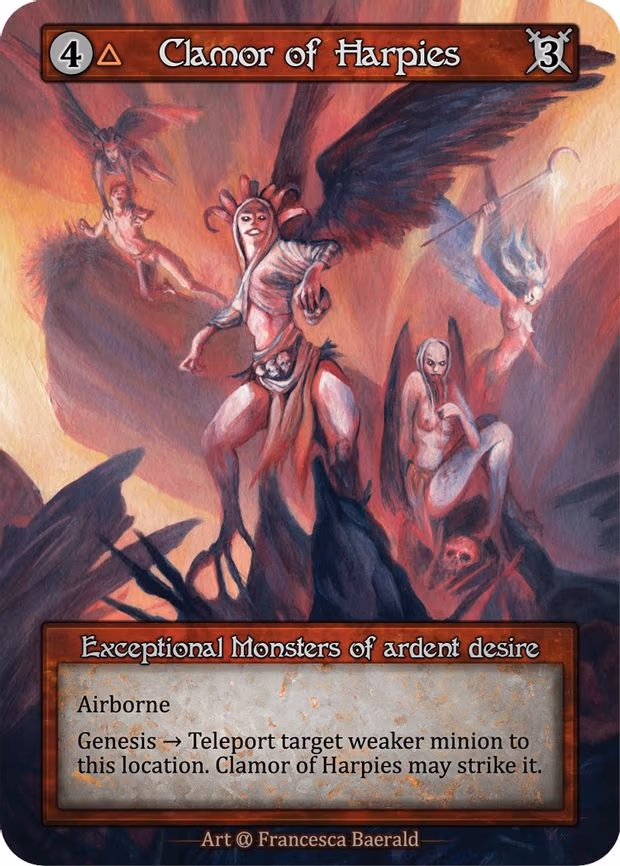 Clamor of Harpies (Preconstructed Deck) - Exceptional