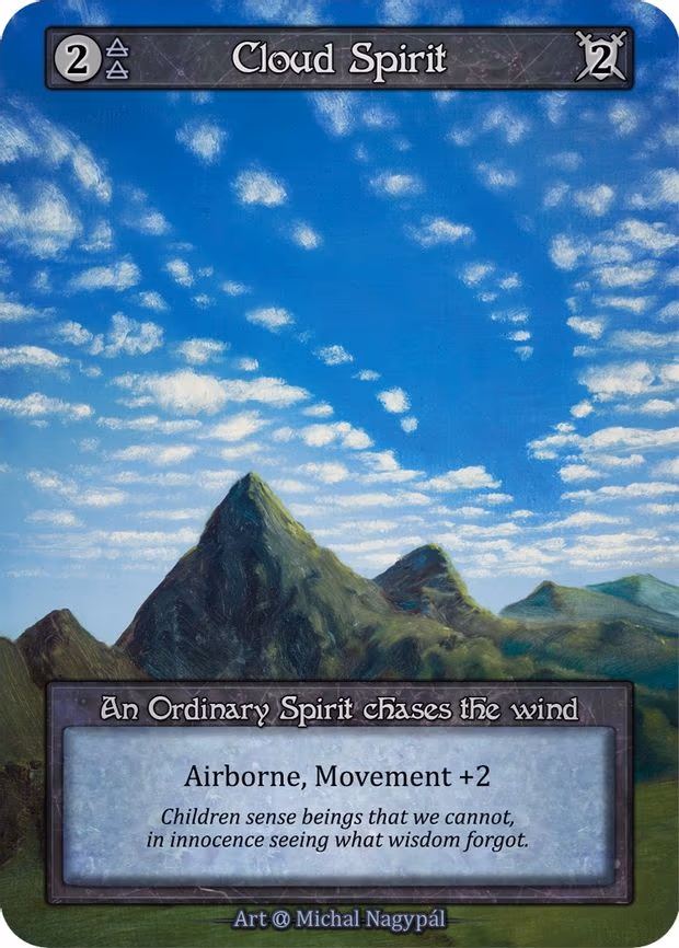Cloud Spirit (Preconstructed Deck) - Ordinary