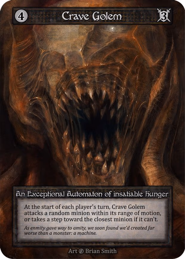 Crave Golem - Exceptional