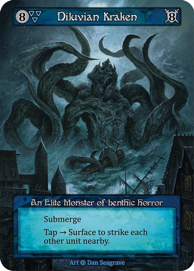 Diluvian Kraken (Preconstructed Deck) - Elite