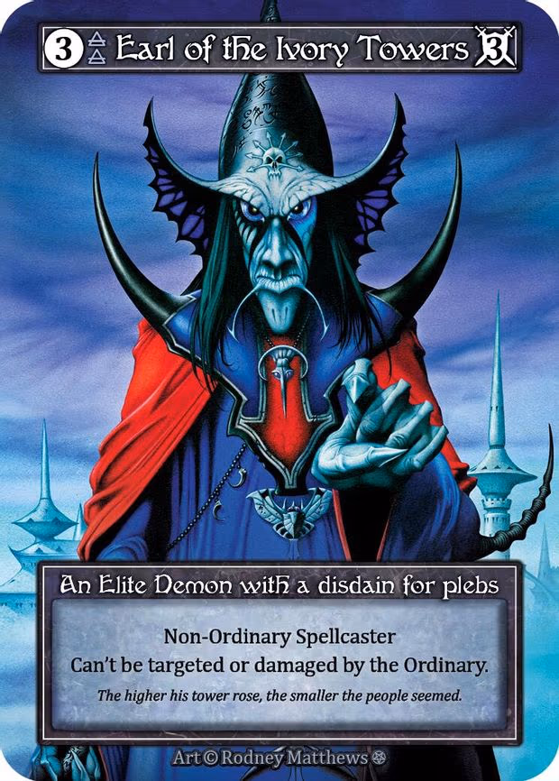 Earl of the Ivory Towers - Elite
