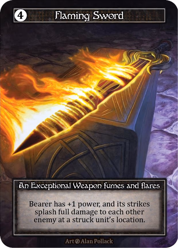 Flaming Sword - Exceptional