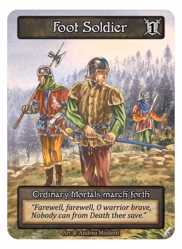 Foot Soldier (1) (Box Topper) - Ordinary