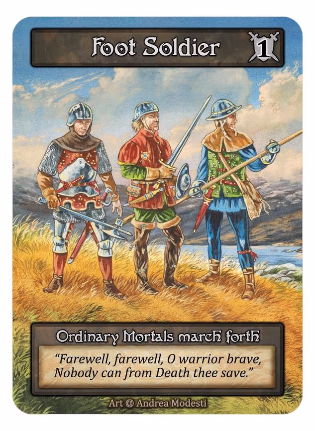 Foot Soldier (2) (Box Topper) - Ordinary