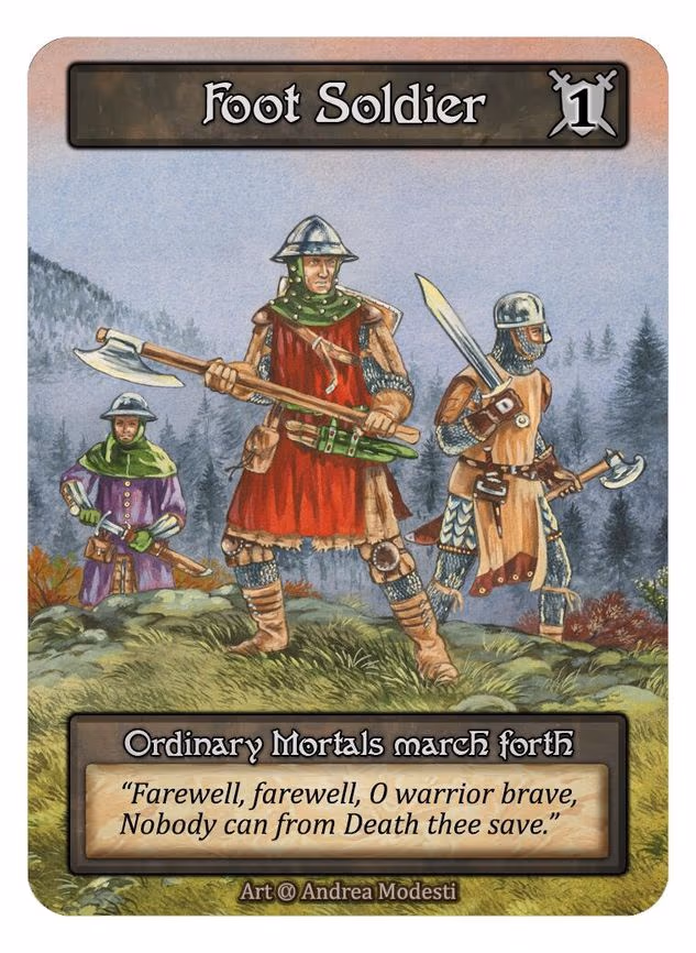 Foot Soldier (3) (Box Topper) - Ordinary