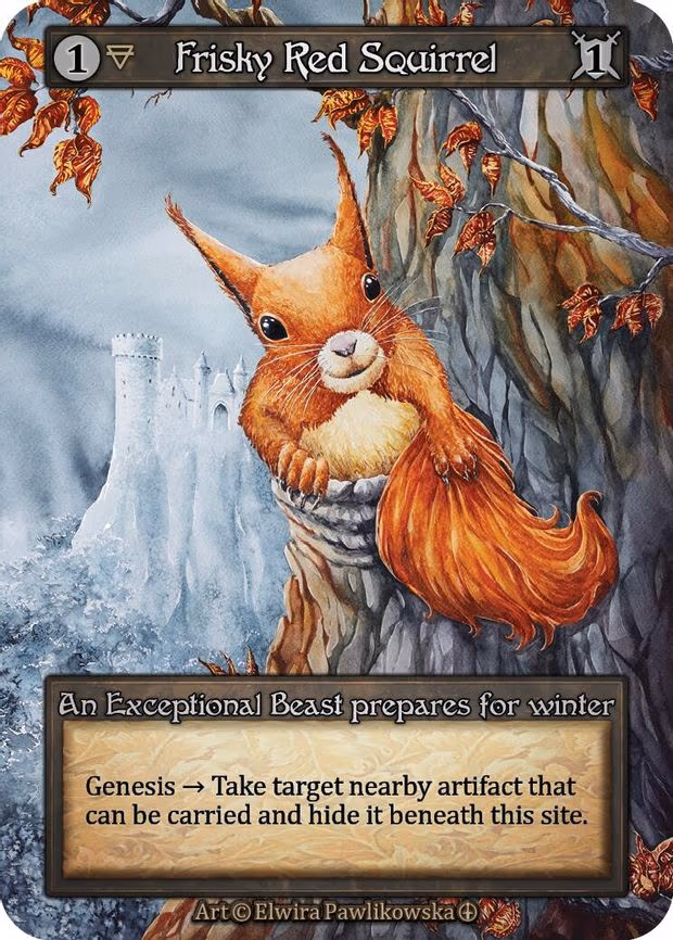 Frisky Red Squirrel - Exceptional