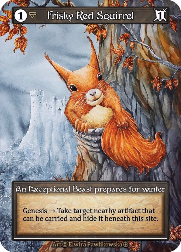 Frisky Red Squirrel - Exceptional