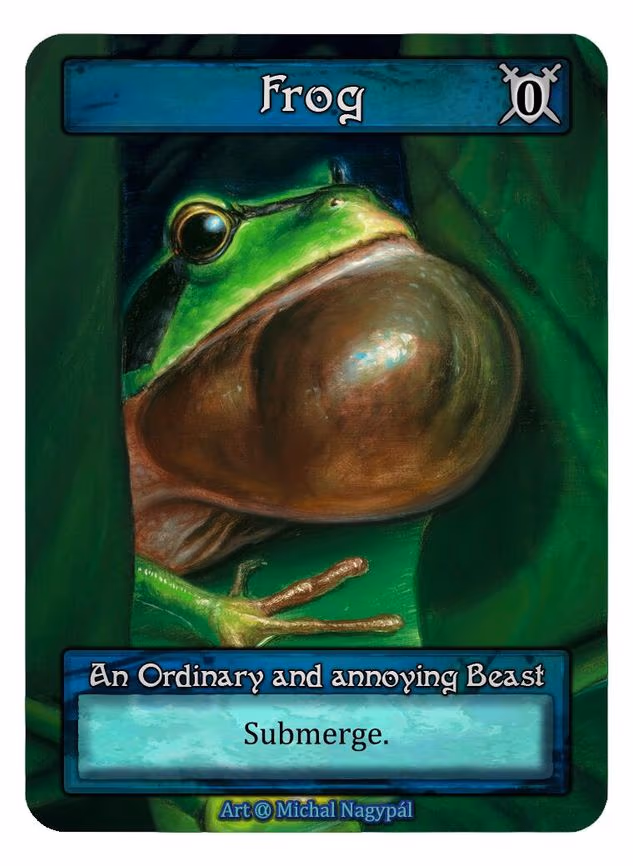 Frog (Green) (Box Topper) - Ordinary