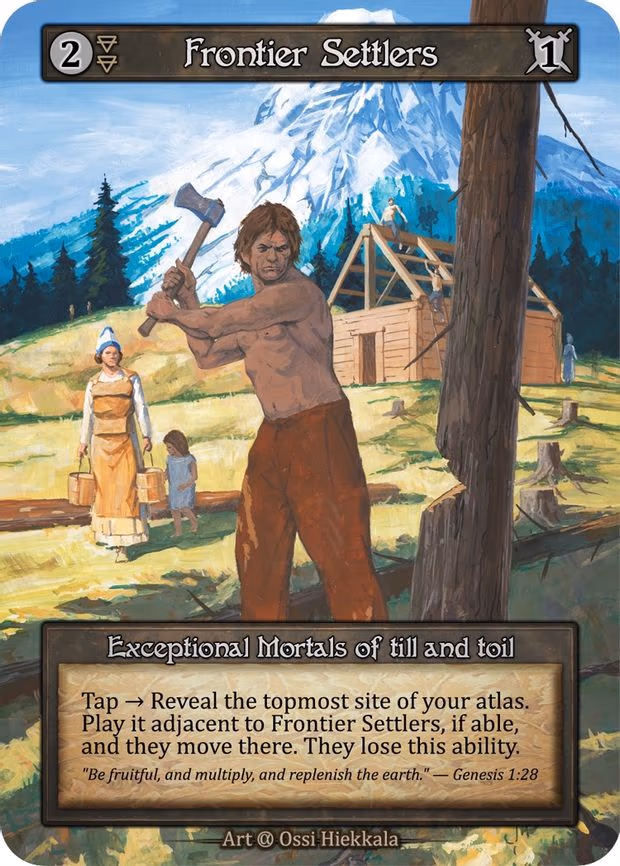 Frontier Settlers (Preconstructed Deck) - Exceptional