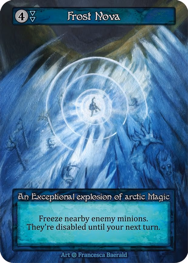 Frost Nova (Preconstructed Deck) - Exceptional