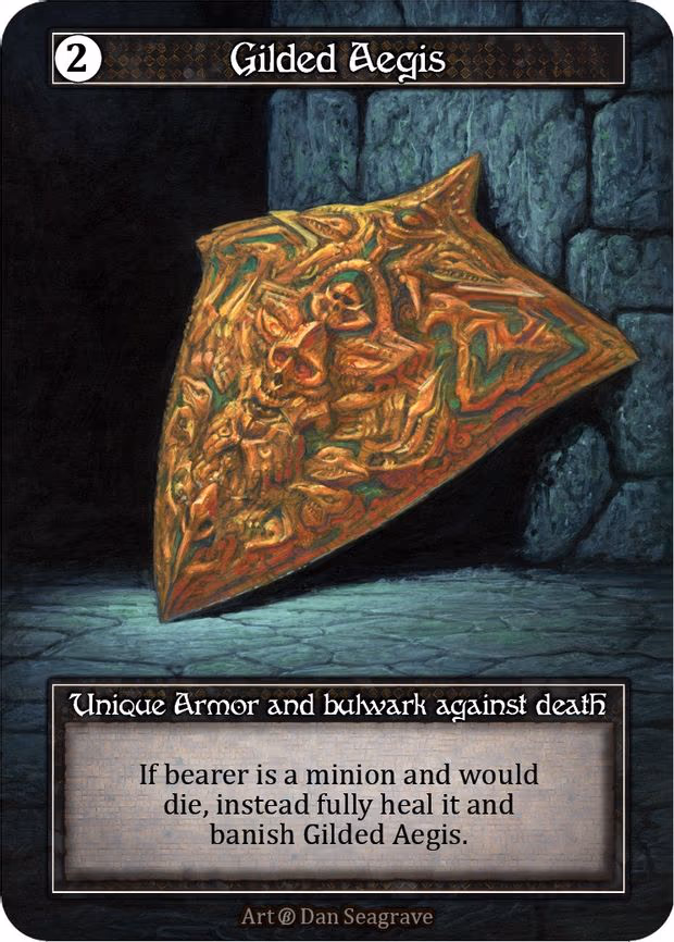 Gilded Aegis - Unique