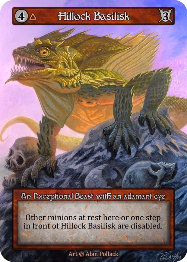 Hillock Basilisk - Exceptional