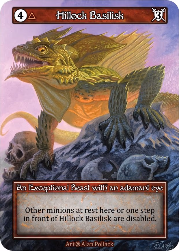 Hillock Basilisk - Exceptional