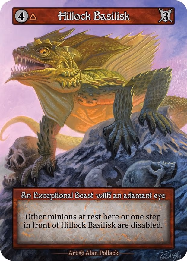 Hillock Basilisk (Preconstructed Deck) - Exceptional