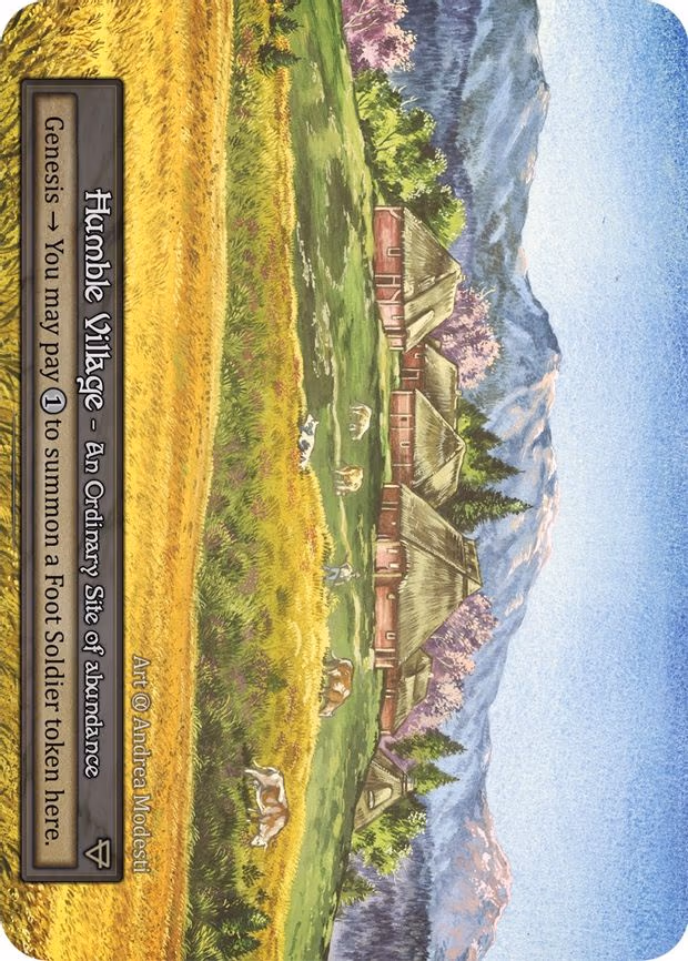 Humble Village (Preconstructed Deck) - Ordinary