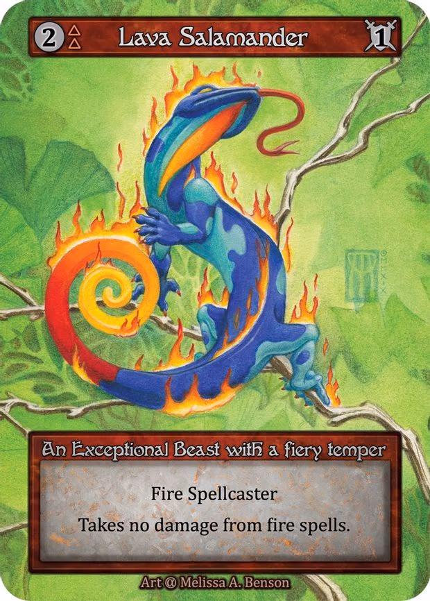 Lava Salamander - Exceptional