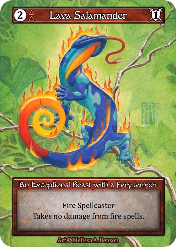 Lava Salamander - Exceptional